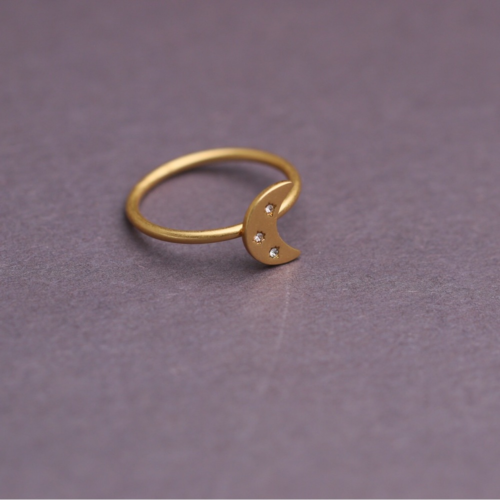 Madewell Moon Ring